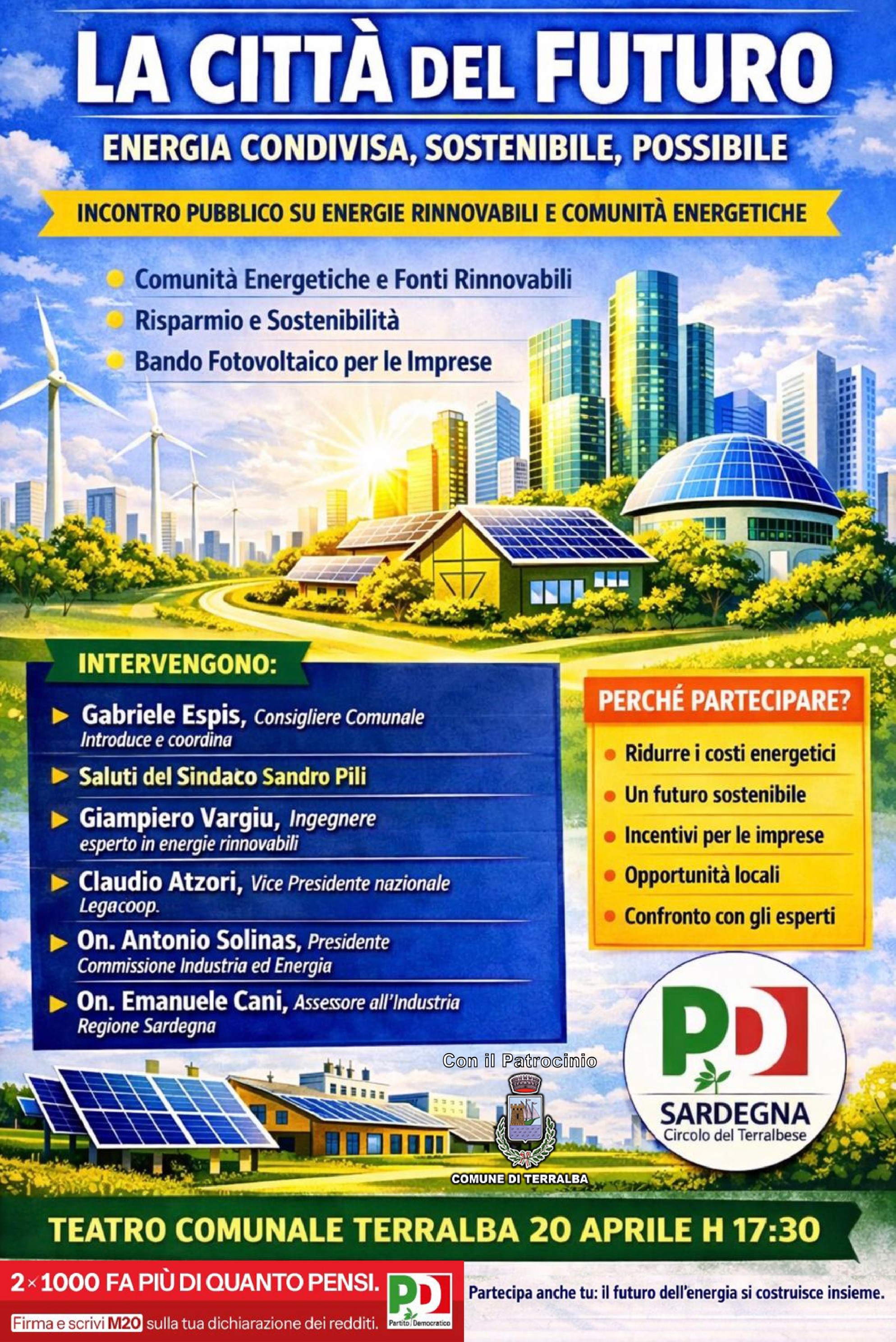 La Città Del Futuro Energia Condivisa, Sostenibile, Possibile